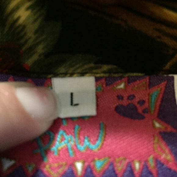 Paw paw Large Hawaiian Shirt Men’s - Picture 3 of 7